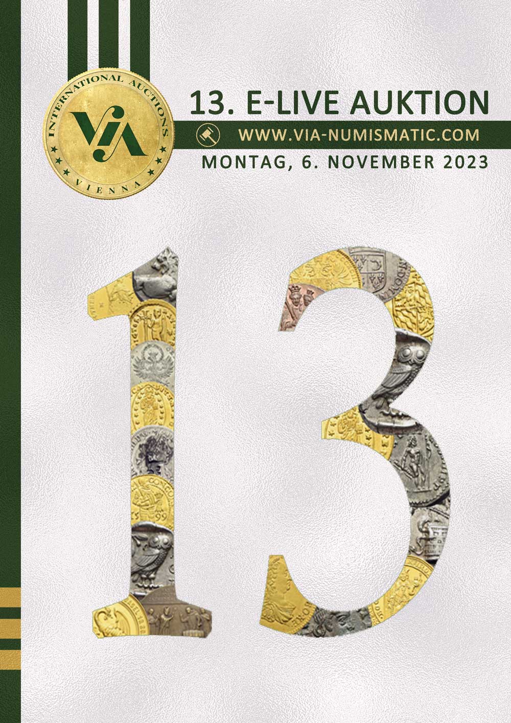 13. eLive Auktion, 6. November 2023