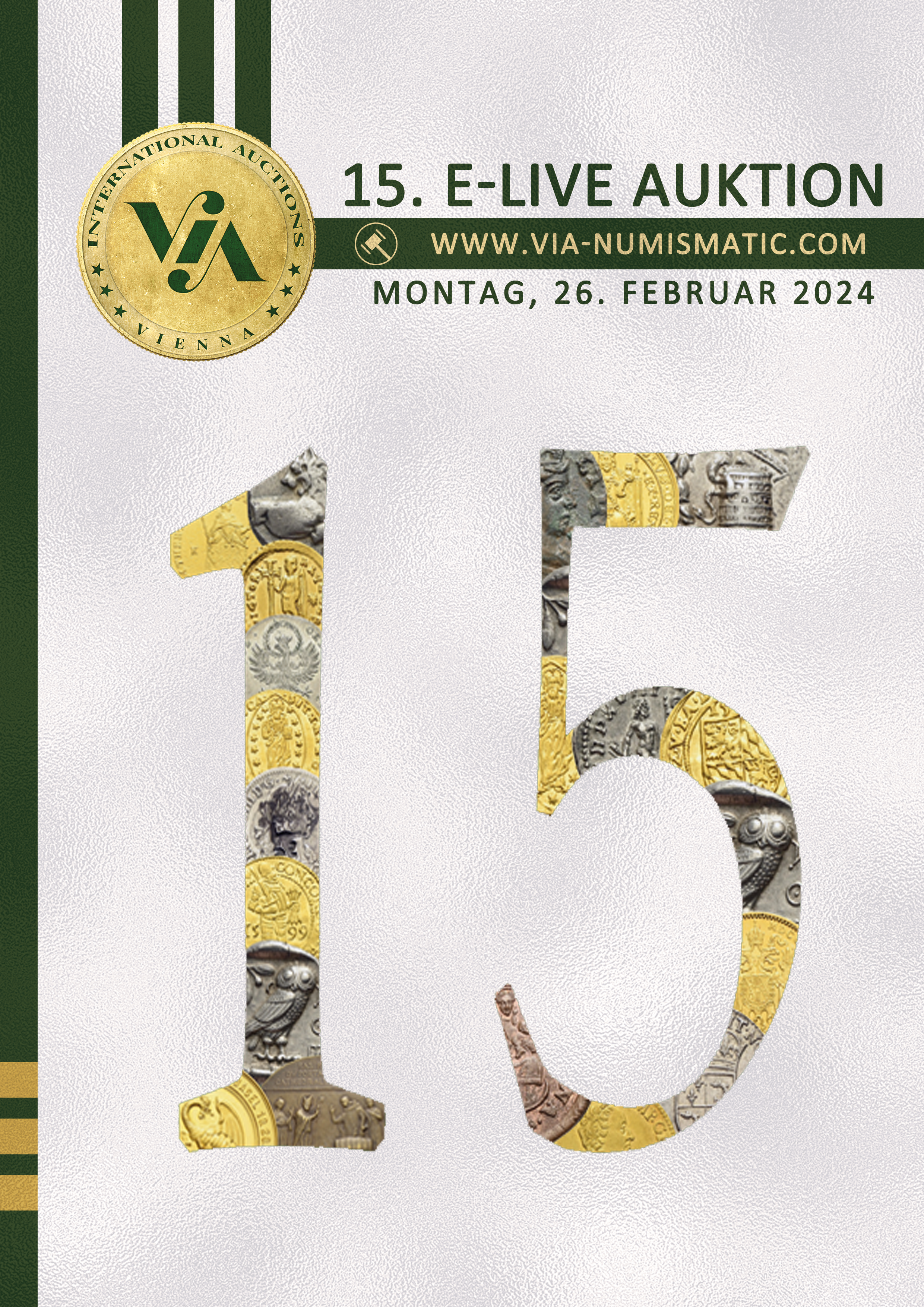 15. eLive Auktion, 26. Februar 2024