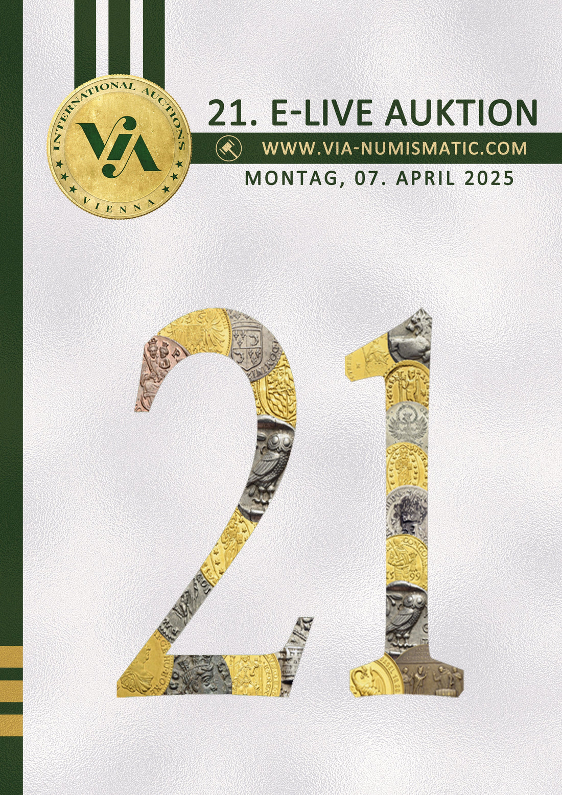 21. eLive Auktion, 7. April 2025