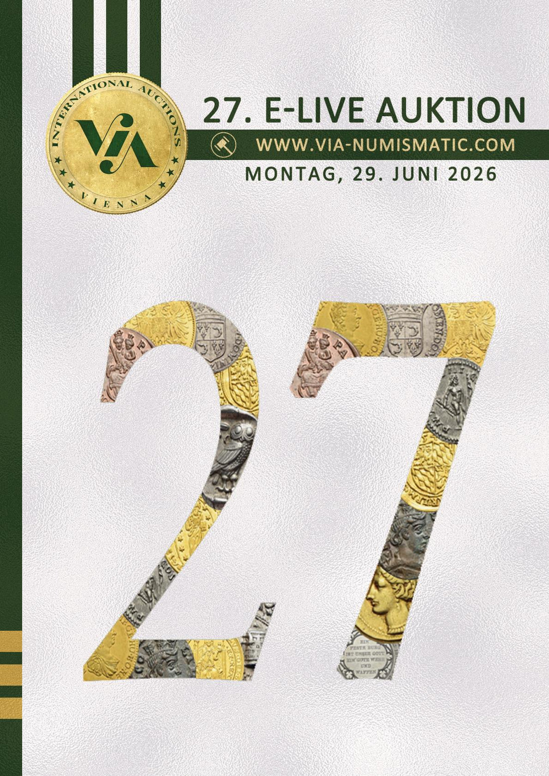 27. eLive Auktion, 29. Juni 2026