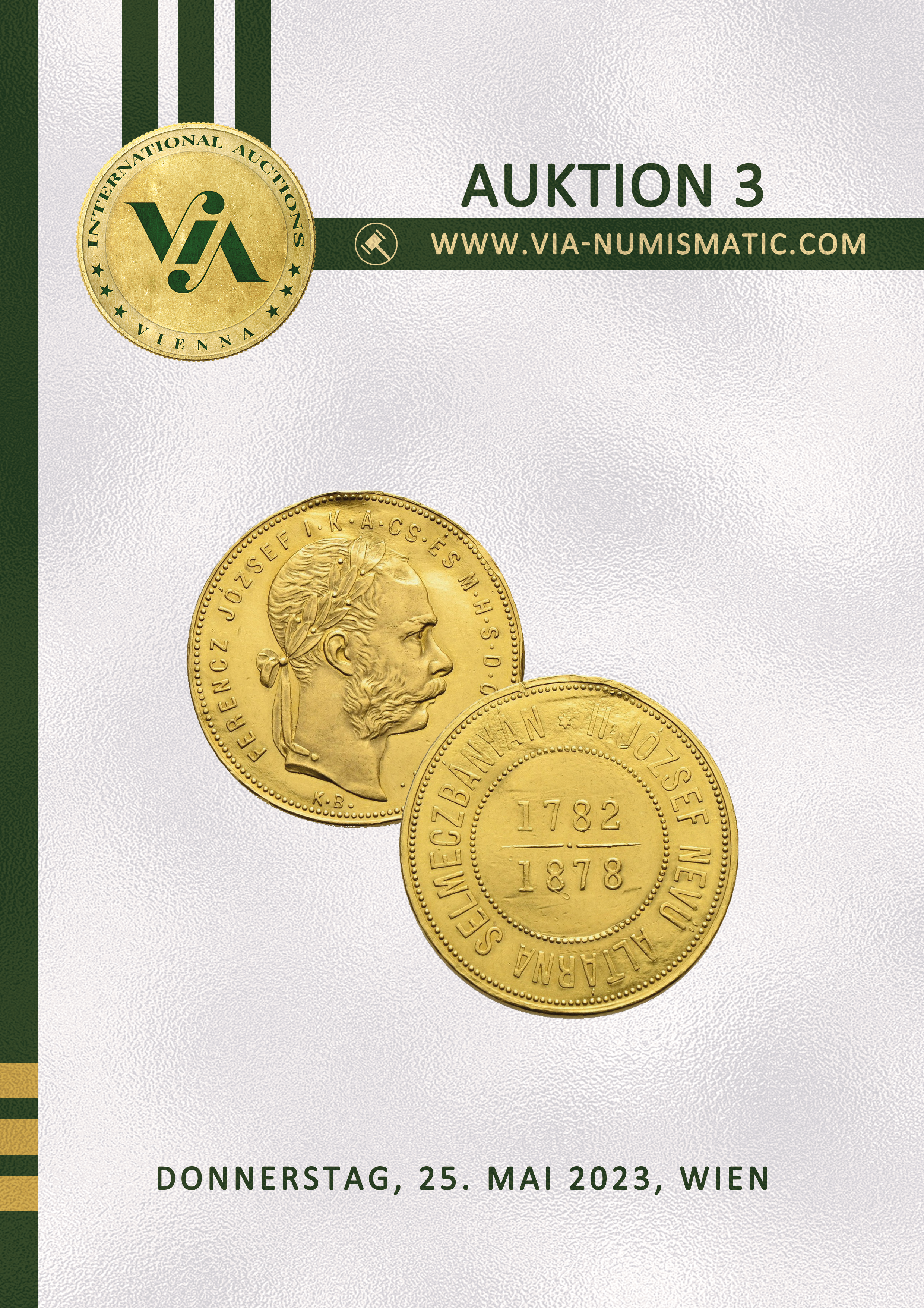 3. Saalauktion, 25. Mai 2023