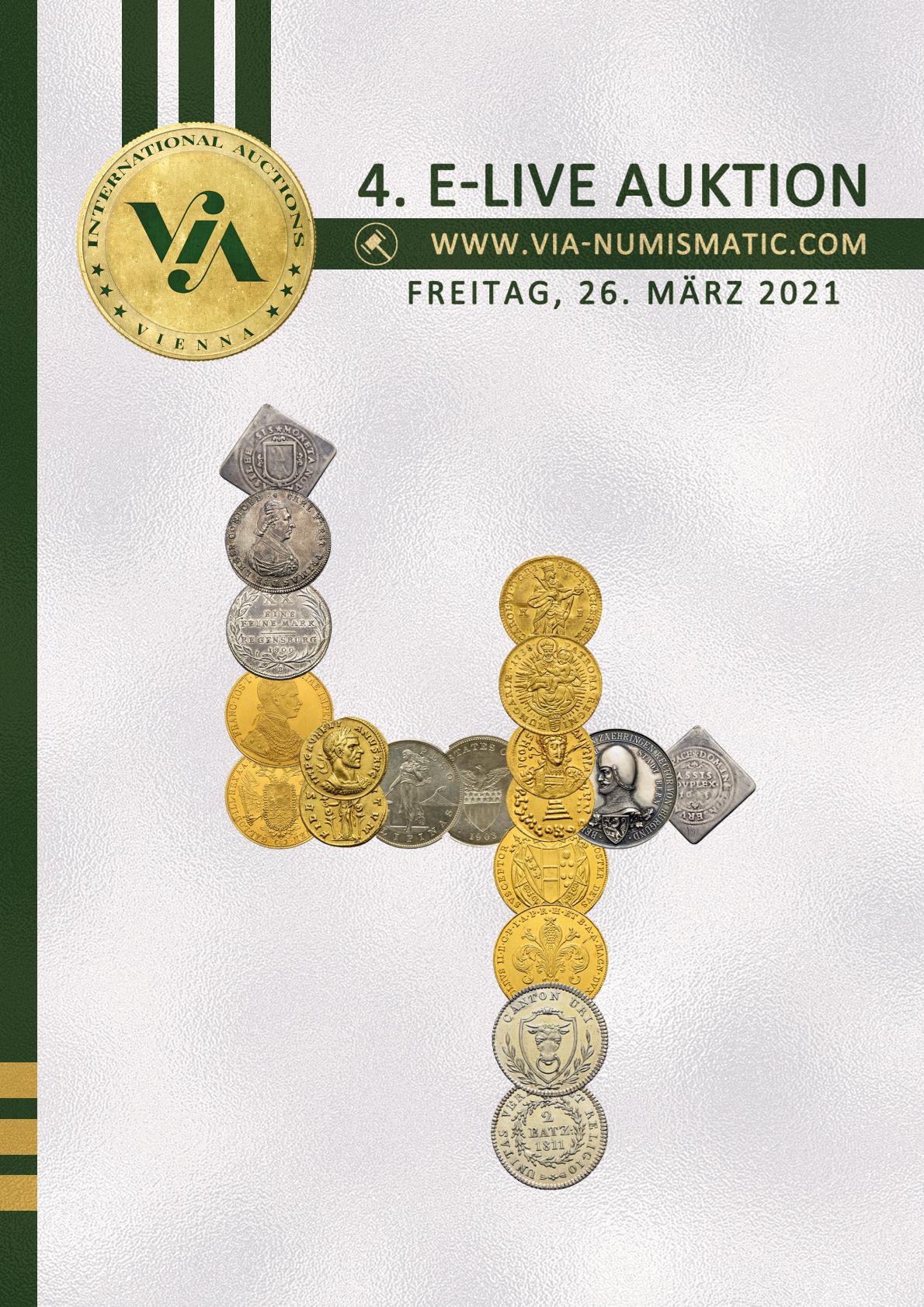 4. eLive Auktion, 26. März 2021