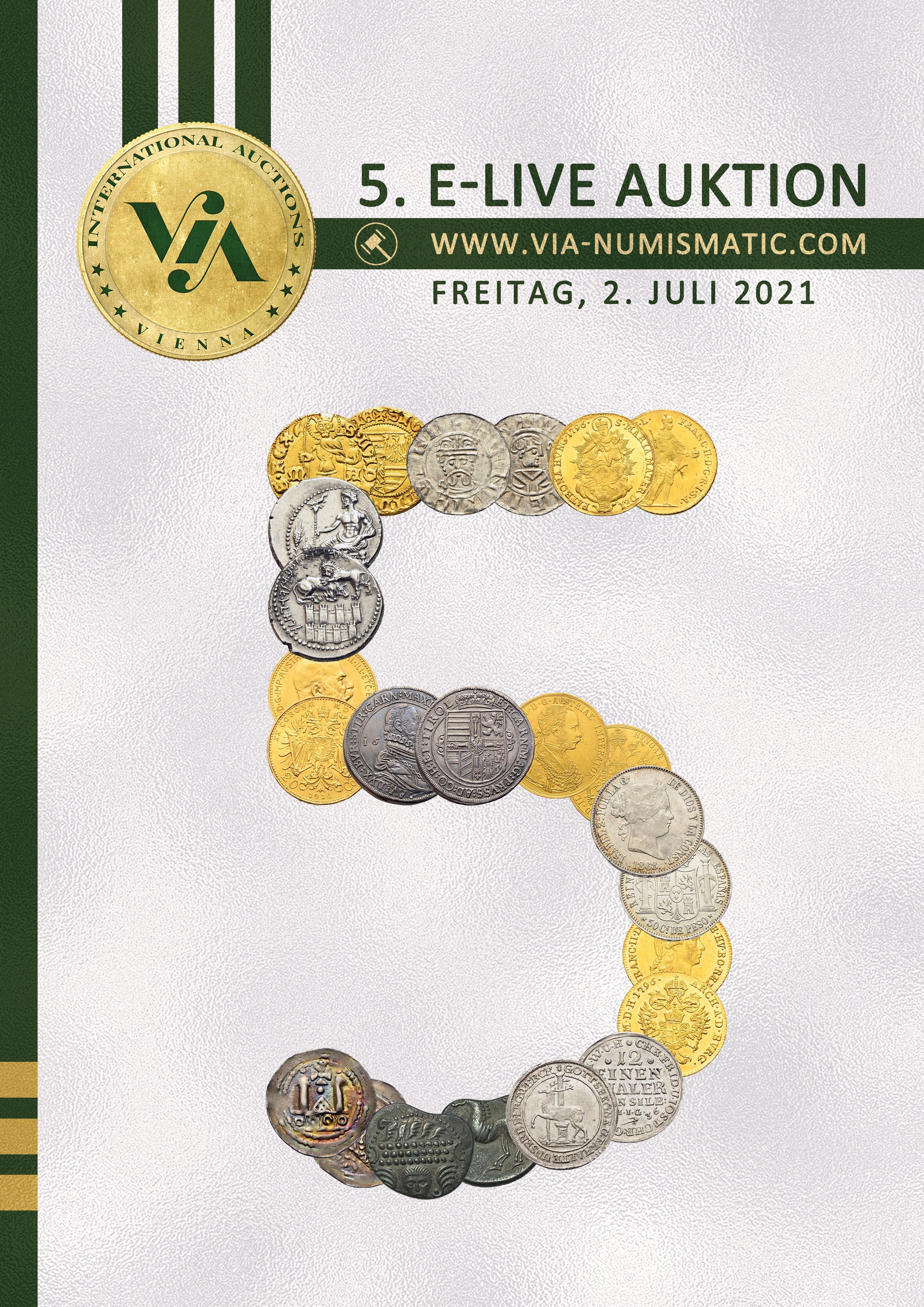 5. eLive Auktion, 2. Juli 2021