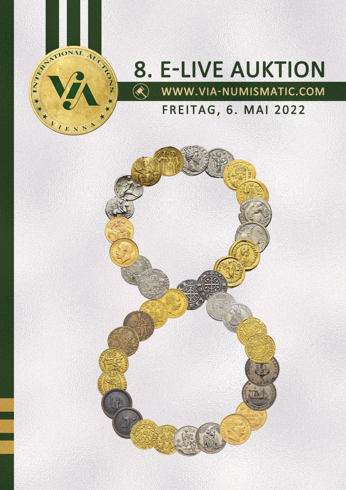 8. eLive Auktion, 6. Mai 2022