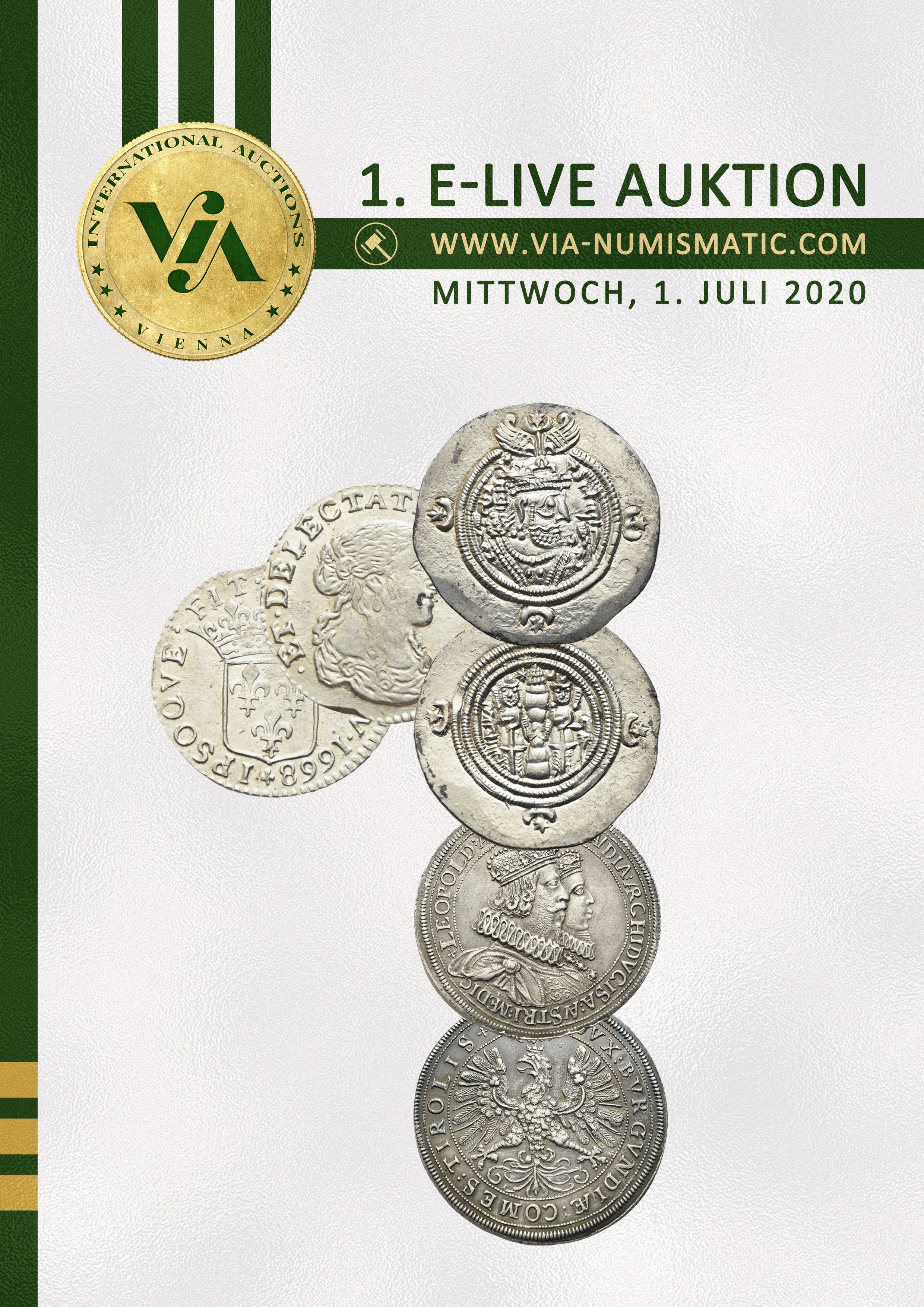 1. eLive Auktion, 1. Juli 2020