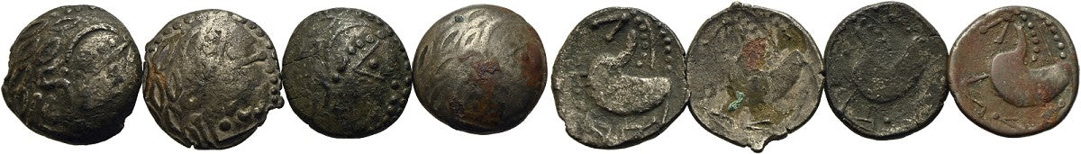 Ostkelten - Subkarpaten - Lot mit Tetradrachmen o.J.