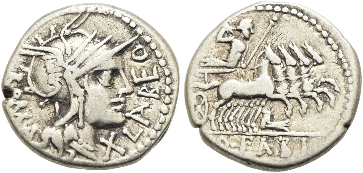 Römische Republik - Q. Fabius Labeo 124 v. Chr.