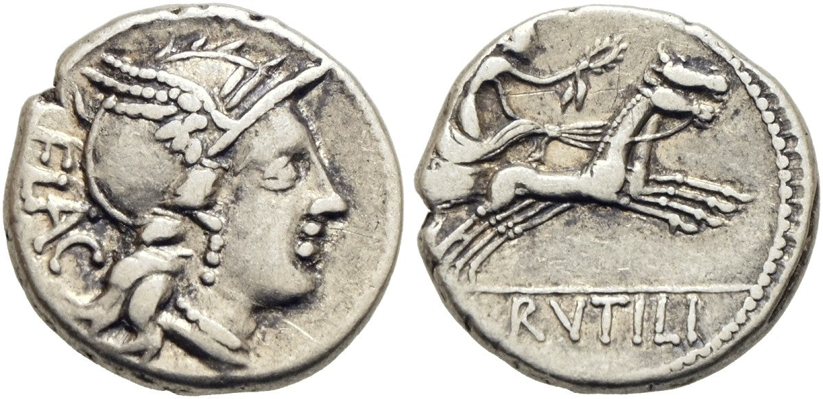 Römische Republik - L. Rutilius Flaccus 77 v. Chr.