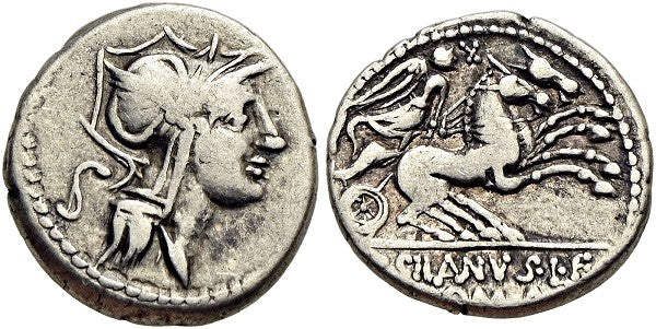 Römische Republik - D. Iunius Silanus L. f. 91 v. Chr.