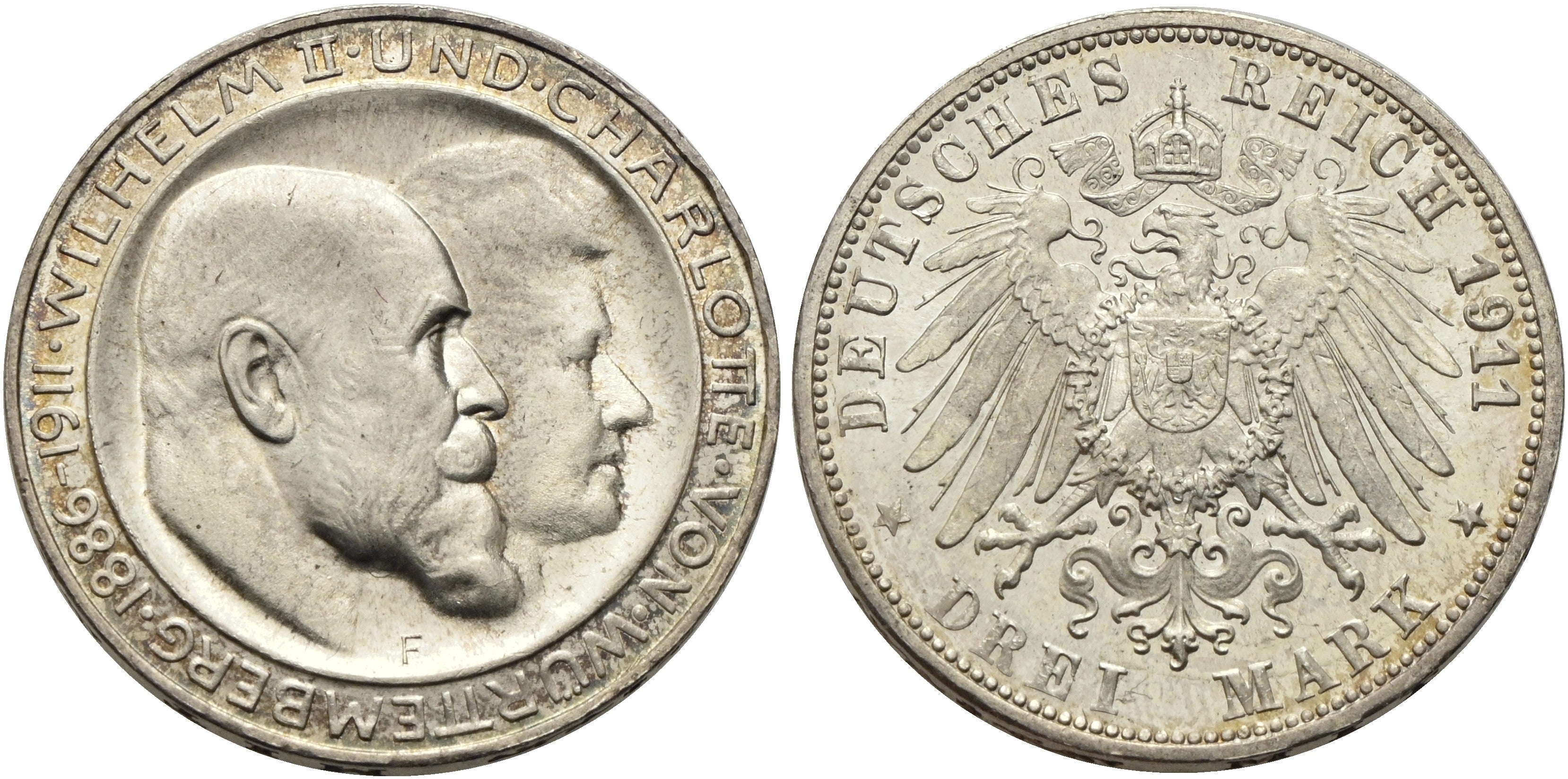 Deutschland nach 1871 - Württemberg, Kgr. - Wilhelm II. 1891-1918