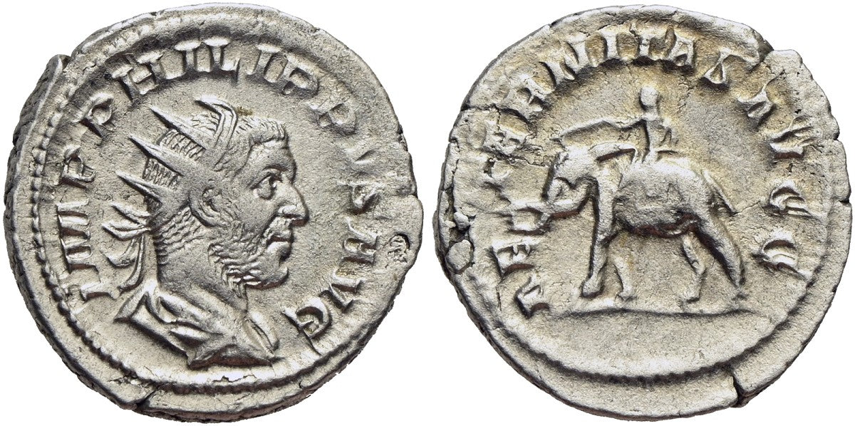 Römische Kaiserzeit - Philippus I. Arabs 244-249