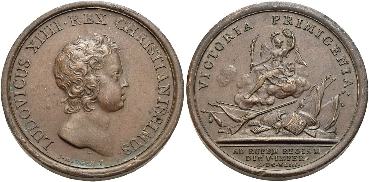 Frankreich - AE-Medaille 1643