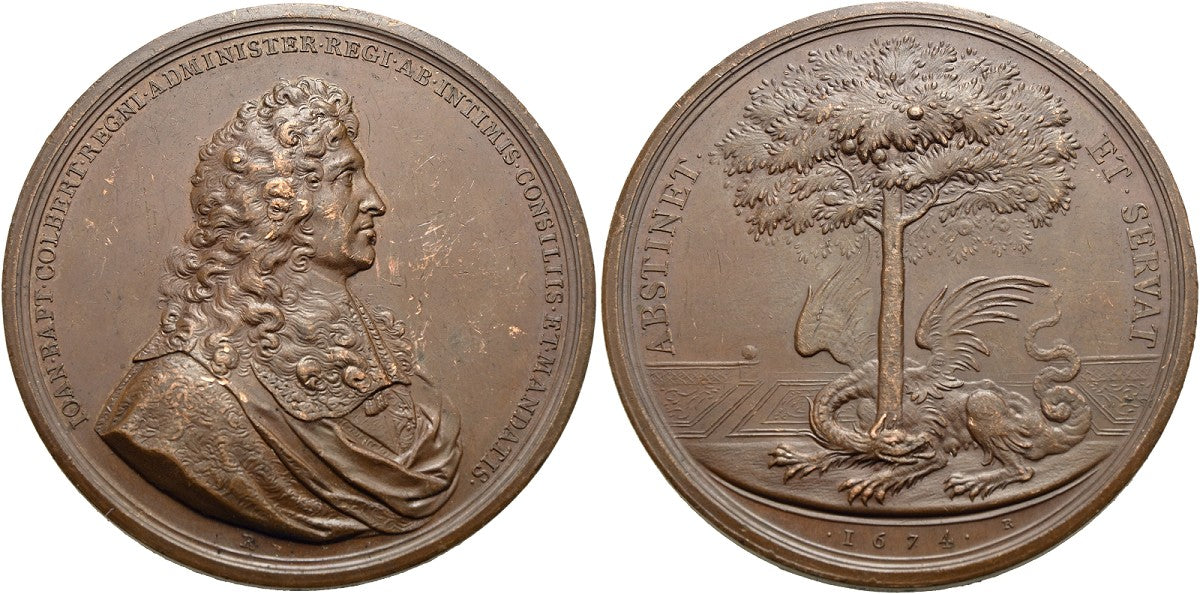 Frankreich - AE-Medaille 1674