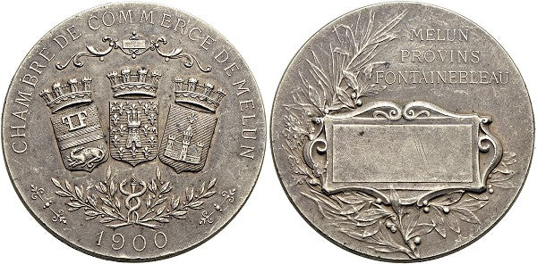 Frankreich - Melun, Fontainebleau & Provins - 3. Republik 1870-1940