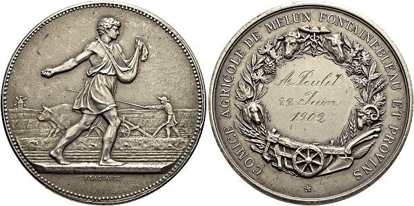 Frankreich - Melun, Fontainebleau & Provins - 3. Republik 1870-1940