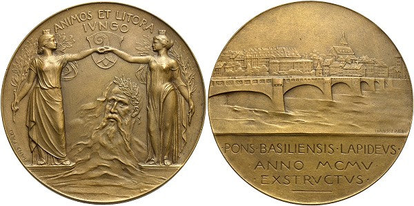 Schweiz - AE-Medaille 1905, Basel