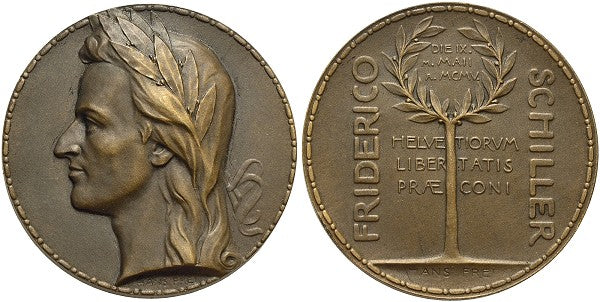 Schweiz - AE-Medaille 1905
