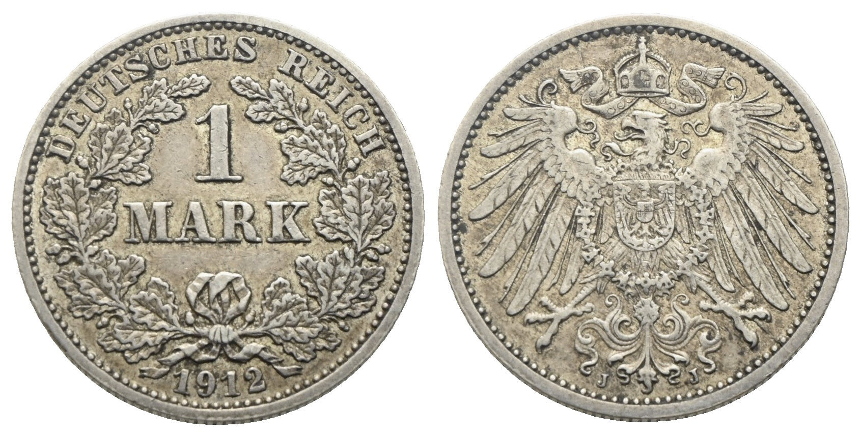 Deutschland - 1 Mark 1912 J