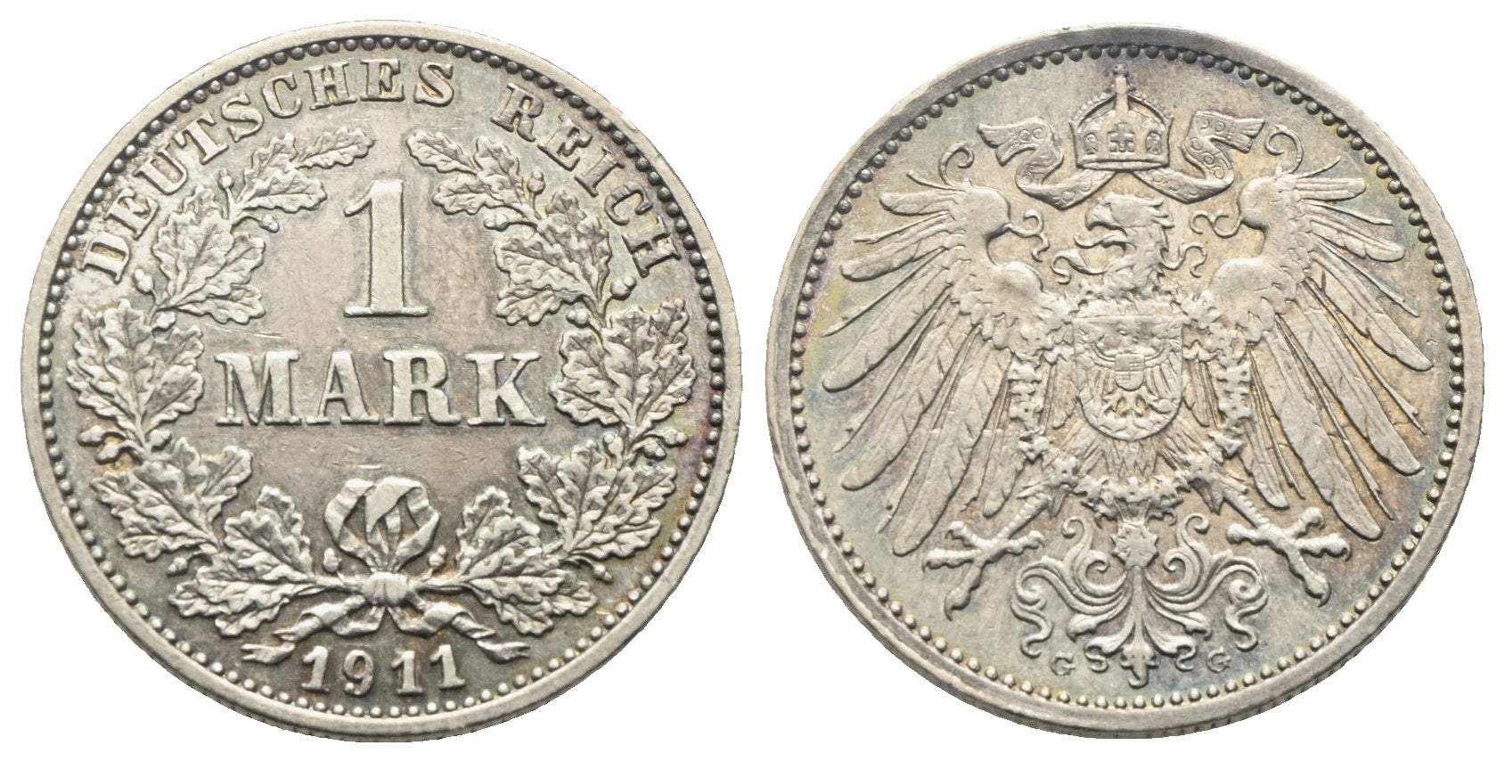Deutschland - 1 Mark 1911 G