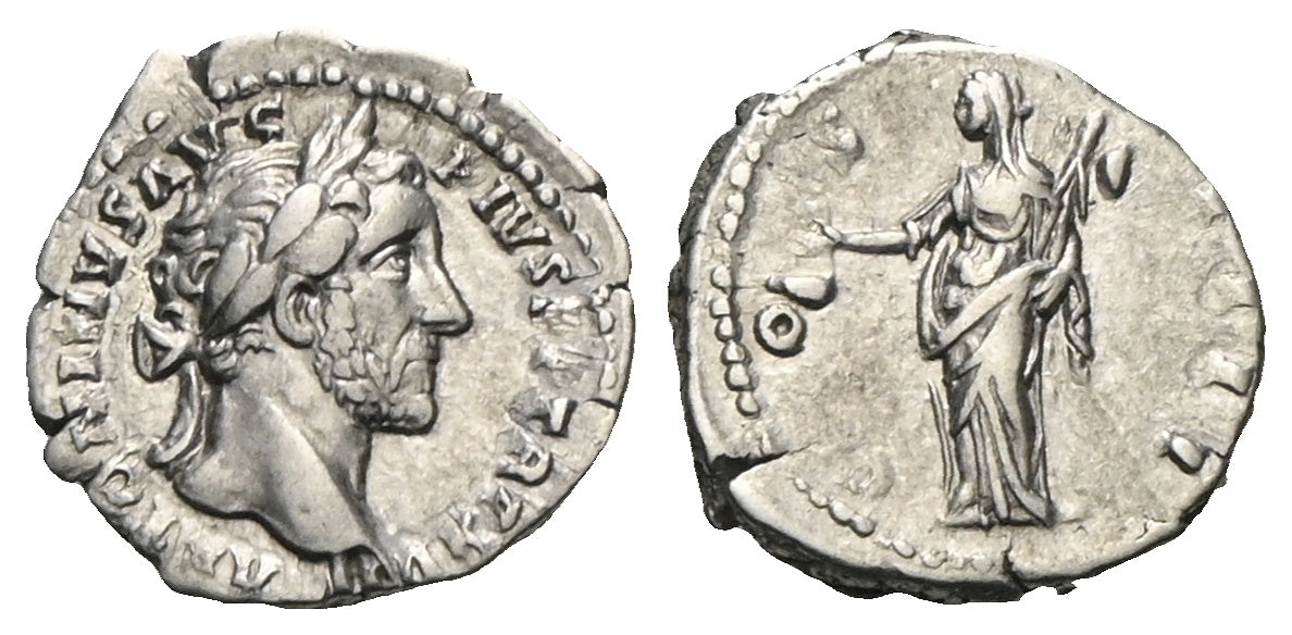Römische Kaiserzeit - Denar 152-153, Rom