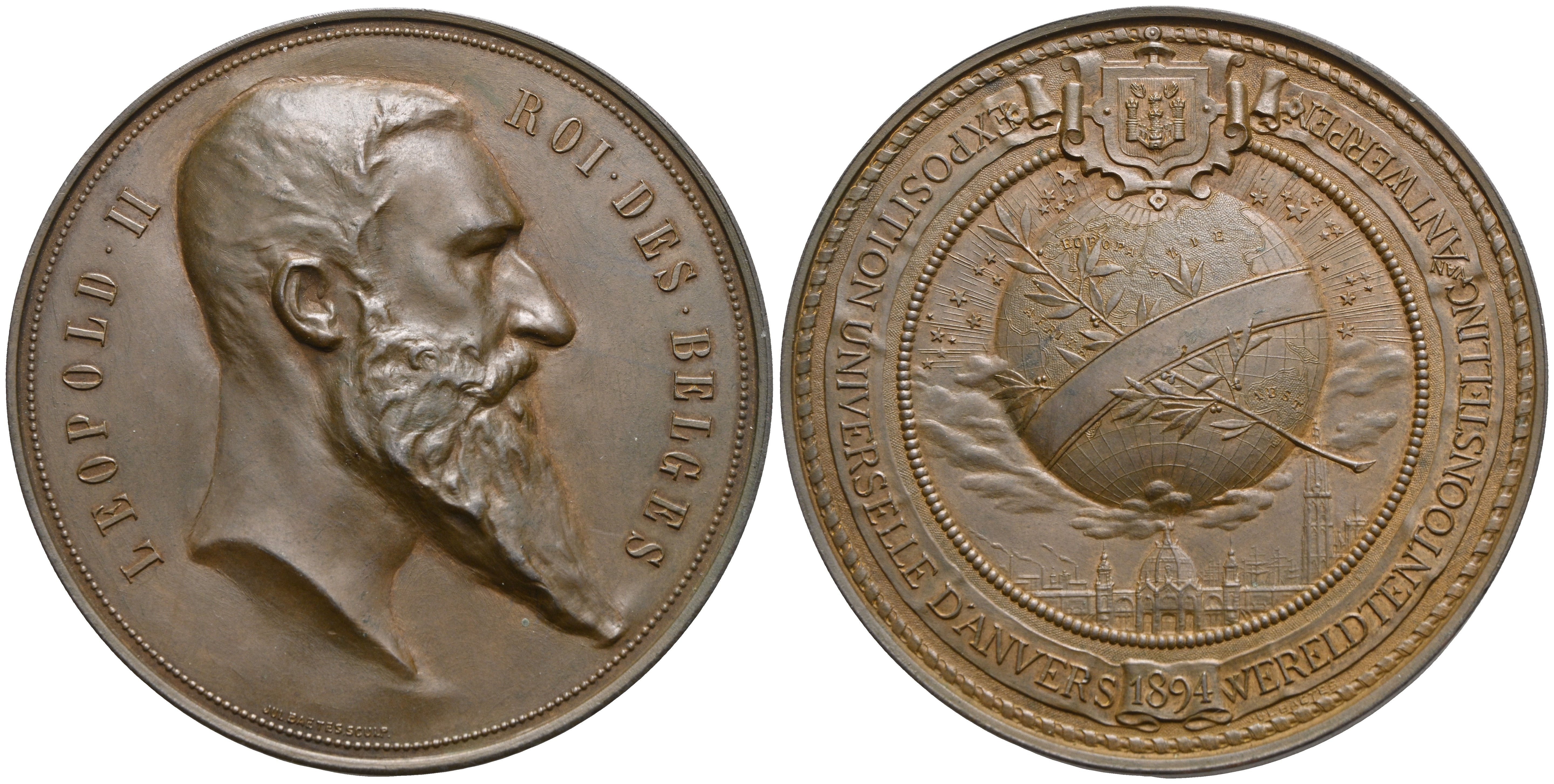 Belgien - AE-Medaille 1894