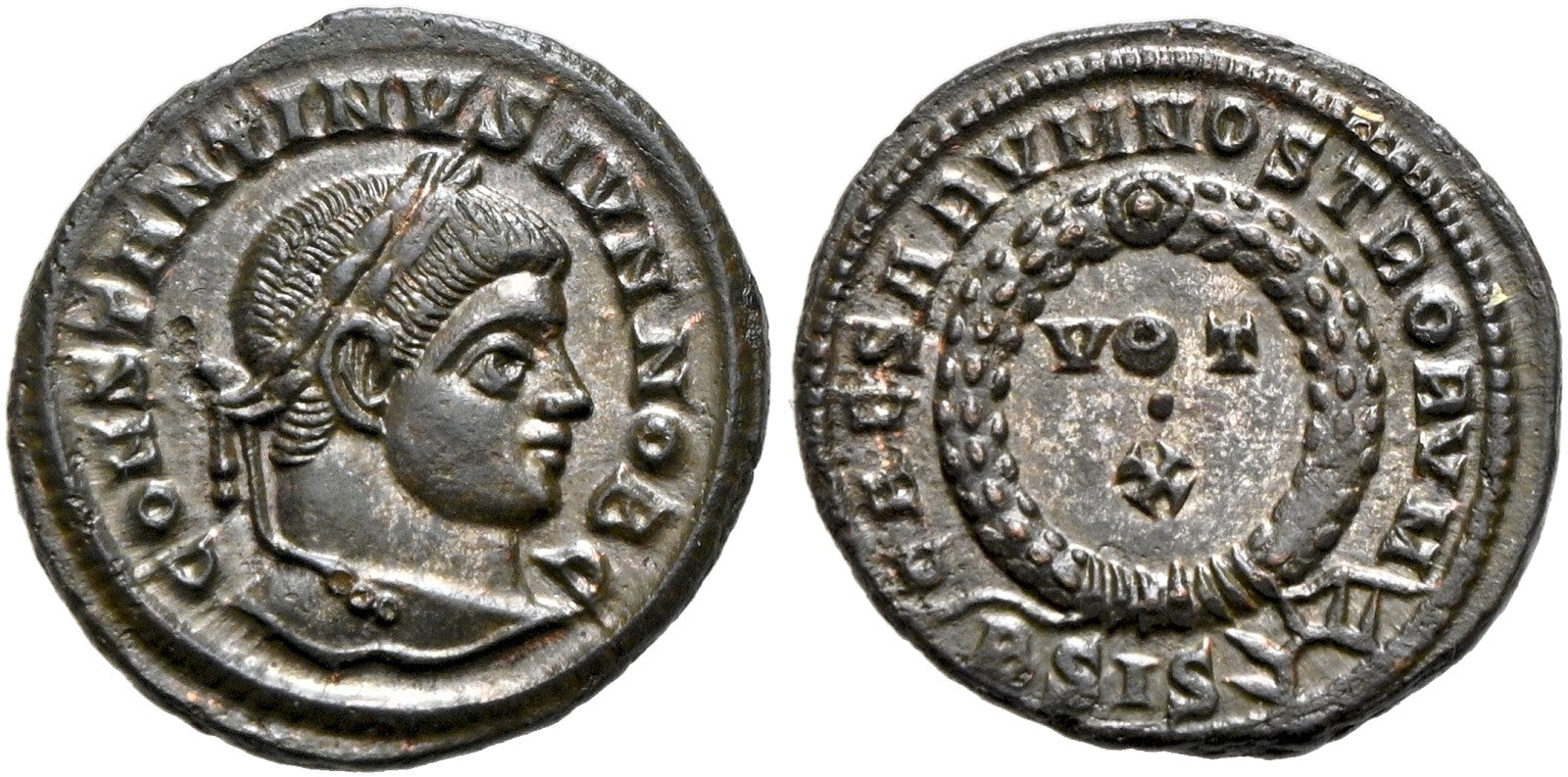 Römisches Reich - Follis 321-324, Siscia