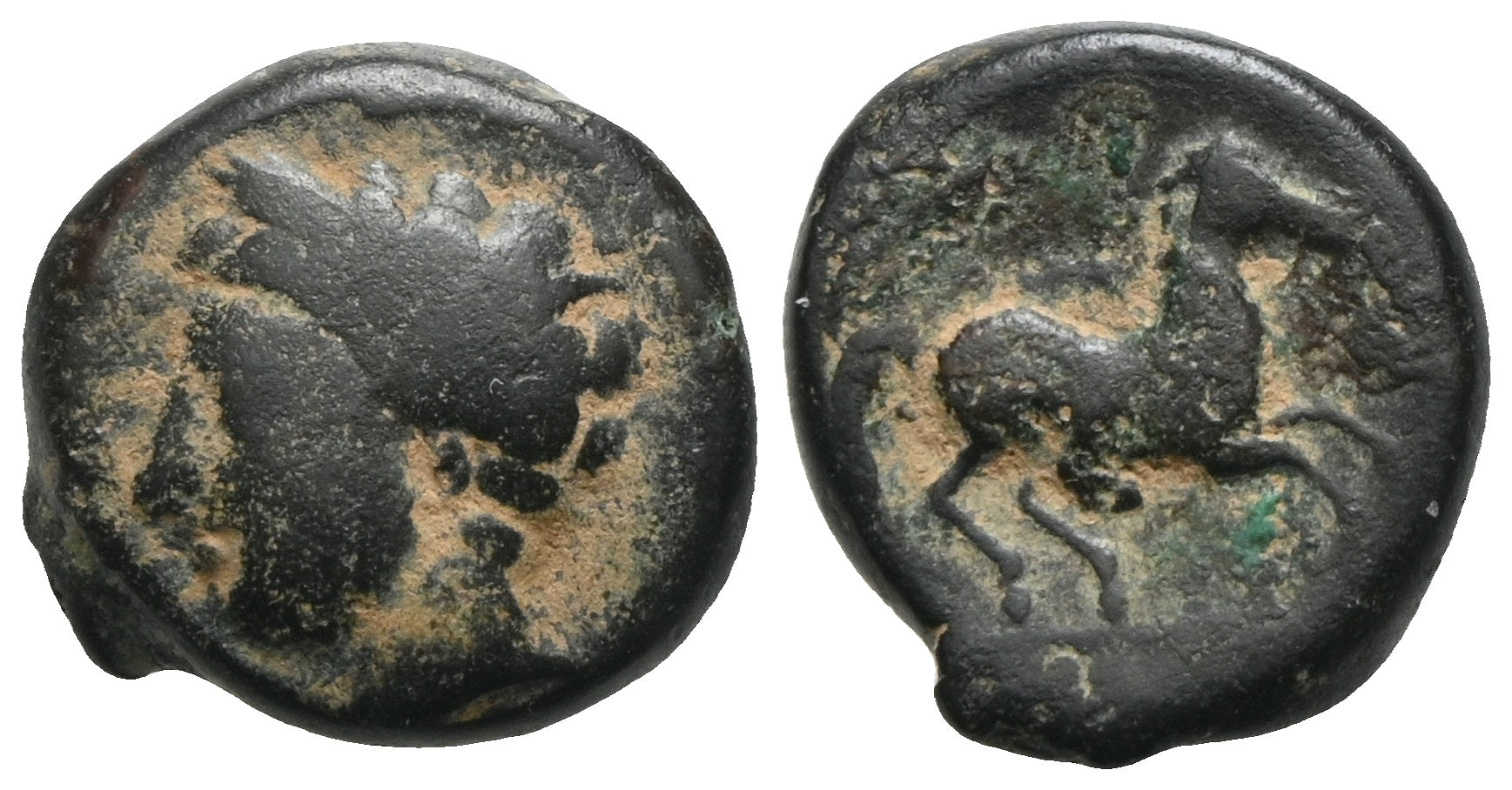 Zeugitana - Bronze 375-350 v. Chr., Karthago
