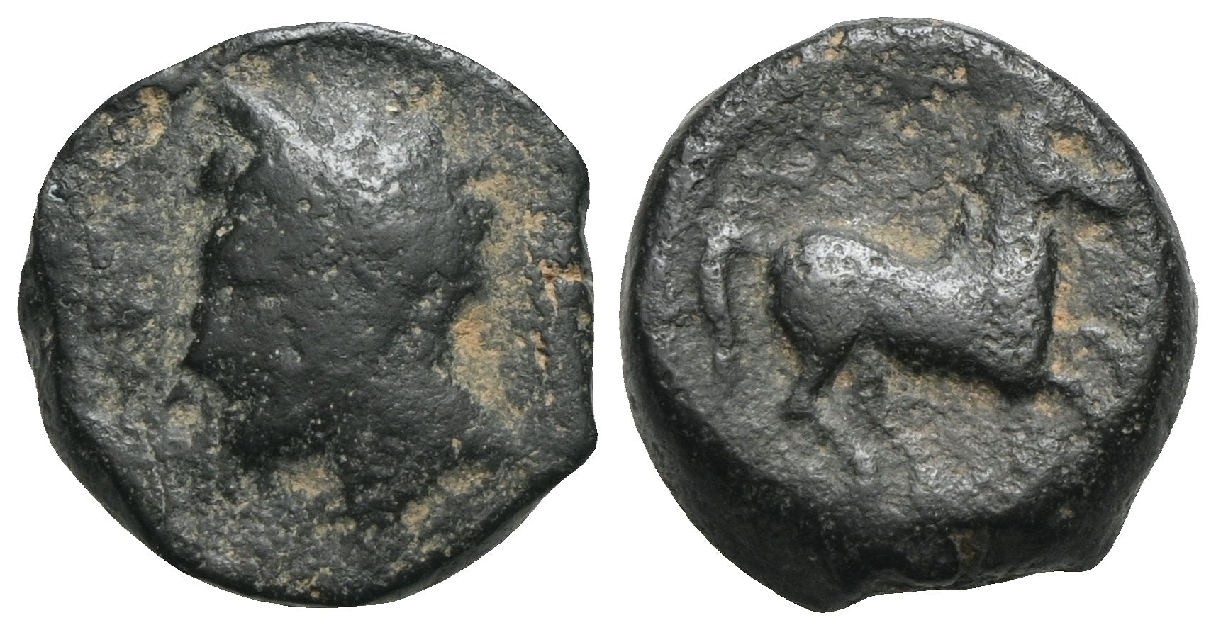 Zeugitana - Bronze 375-350 v. Chr., Karthago