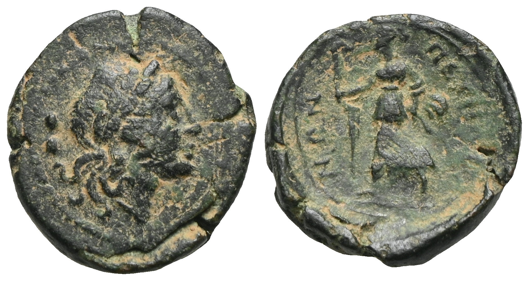 Bruttium - Bronze ca. 204-200 v. Chr., Petelia