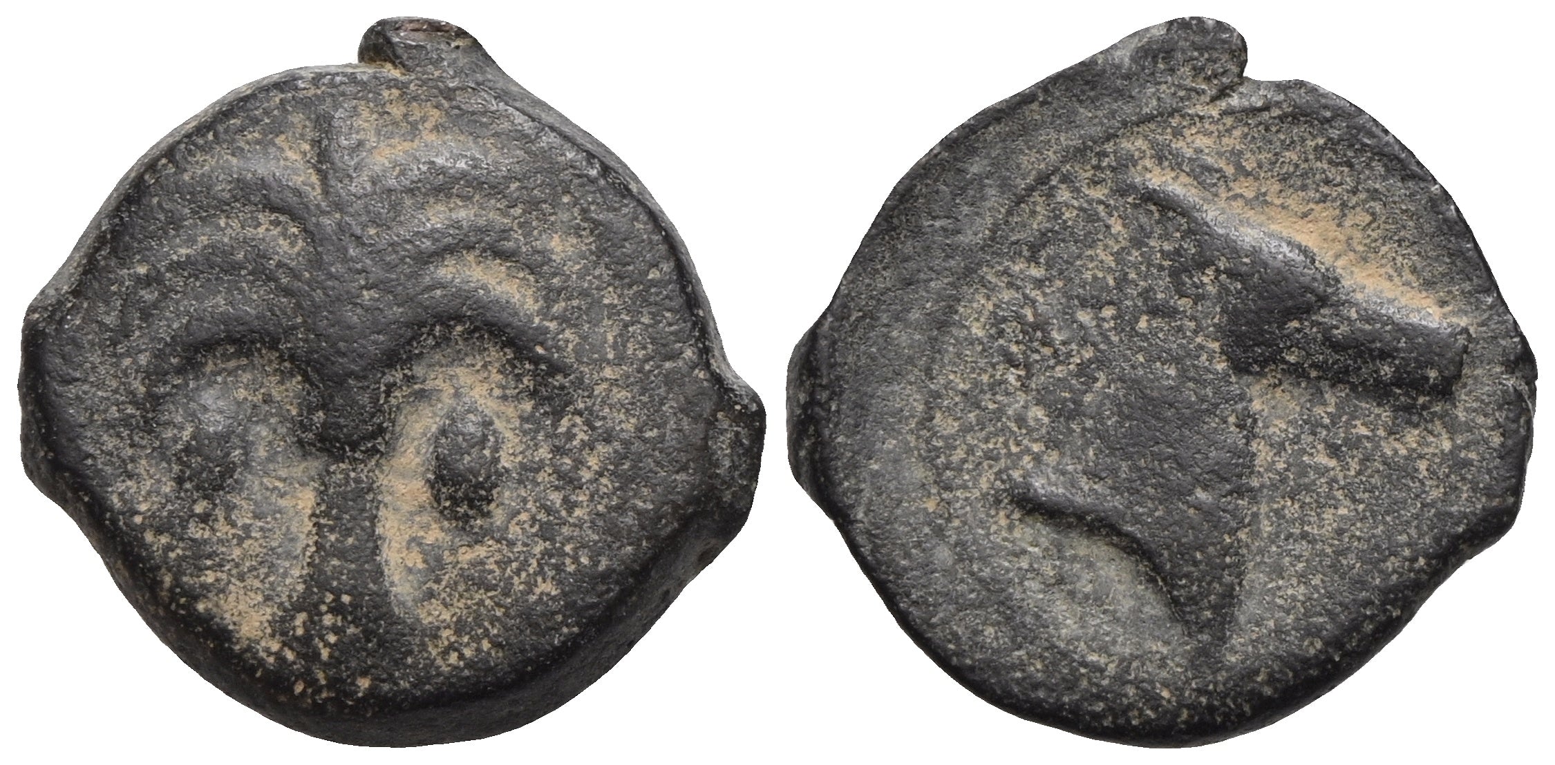 Zeugitana - Bronze spätes 4.-frühes 3. Jh. v. Chr., Karthago