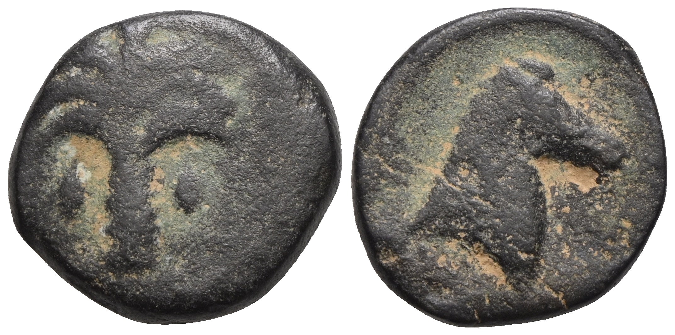 Zeugitana - Bronze spätes 4.-frühes 3. Jh. v. Chr., Karthago