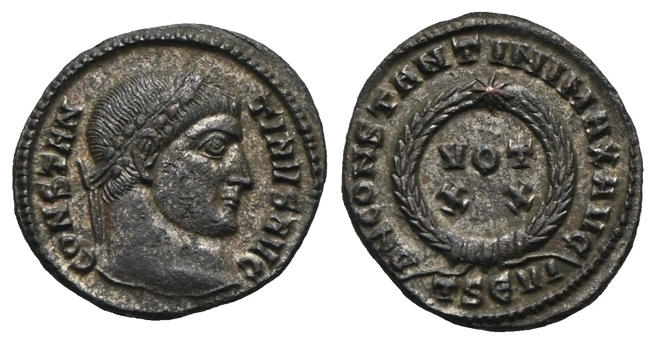 Römische Kaiserzeit - Follis 324, Thessaloniki
