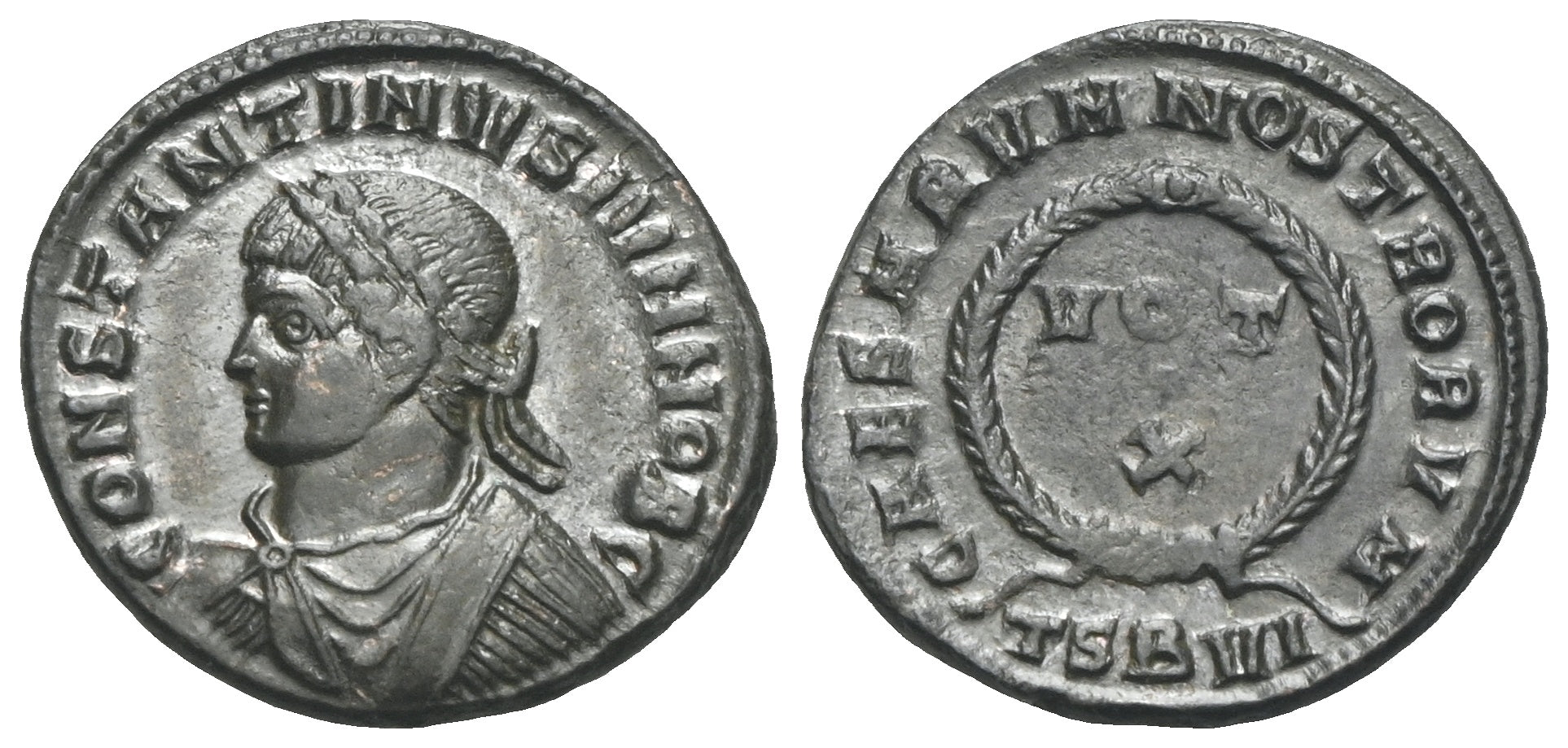 Römische Kaiserzeit - Follis 324, Thessaloniki