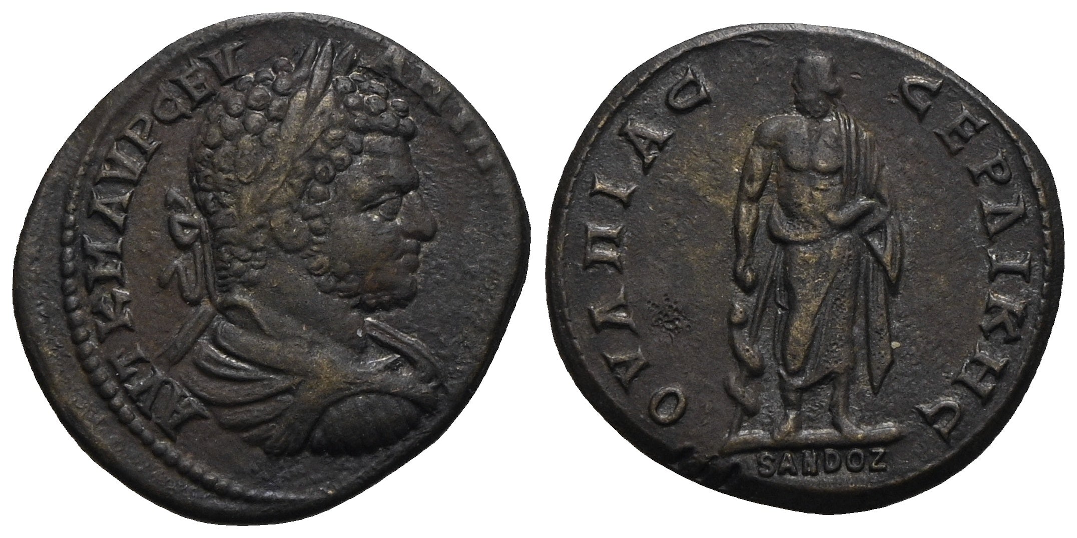 Römische Provinzialprägungen - Thracia - Bronze 211-217, Serdica