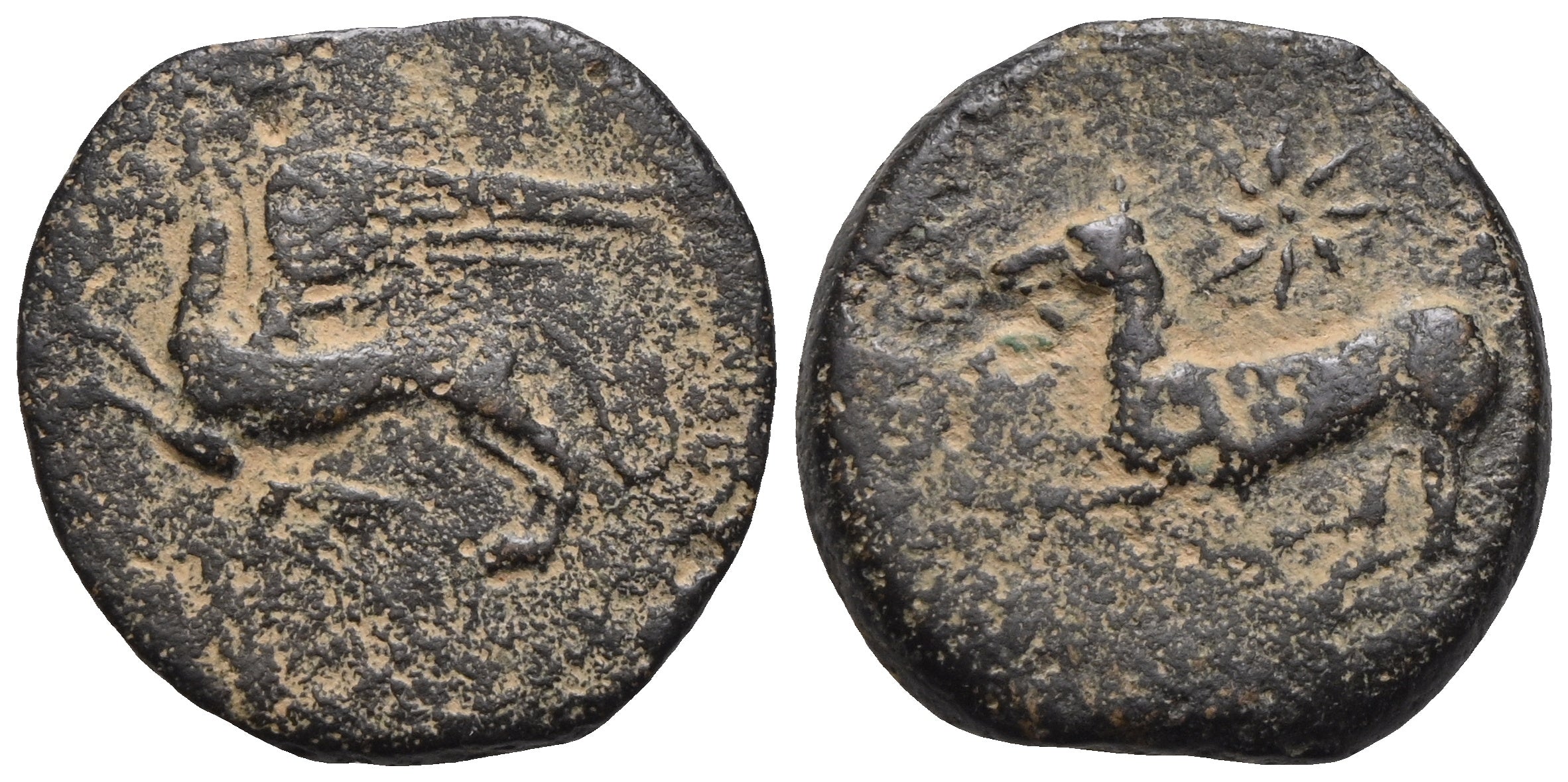 Sicilia - Bronze ca. 360-340 v. Chr., Kainon