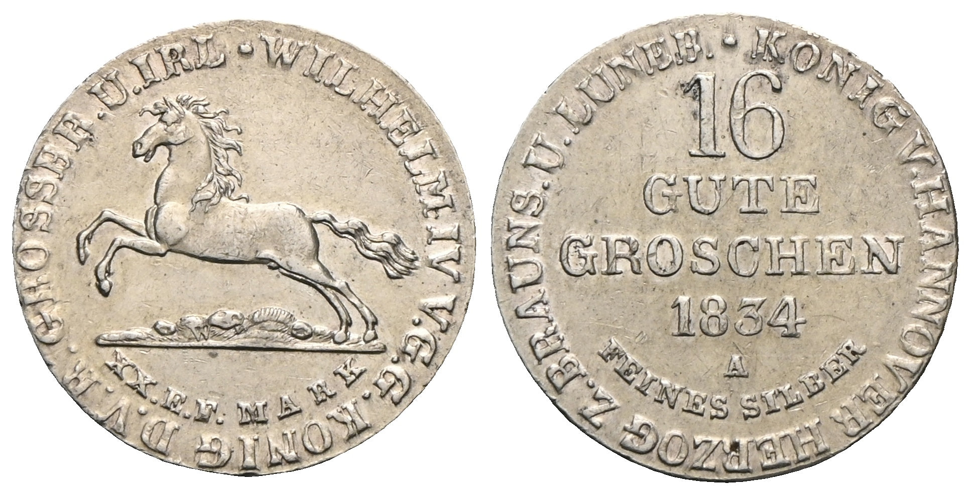 Deutschland - 16 Gute Groschen 1834 A