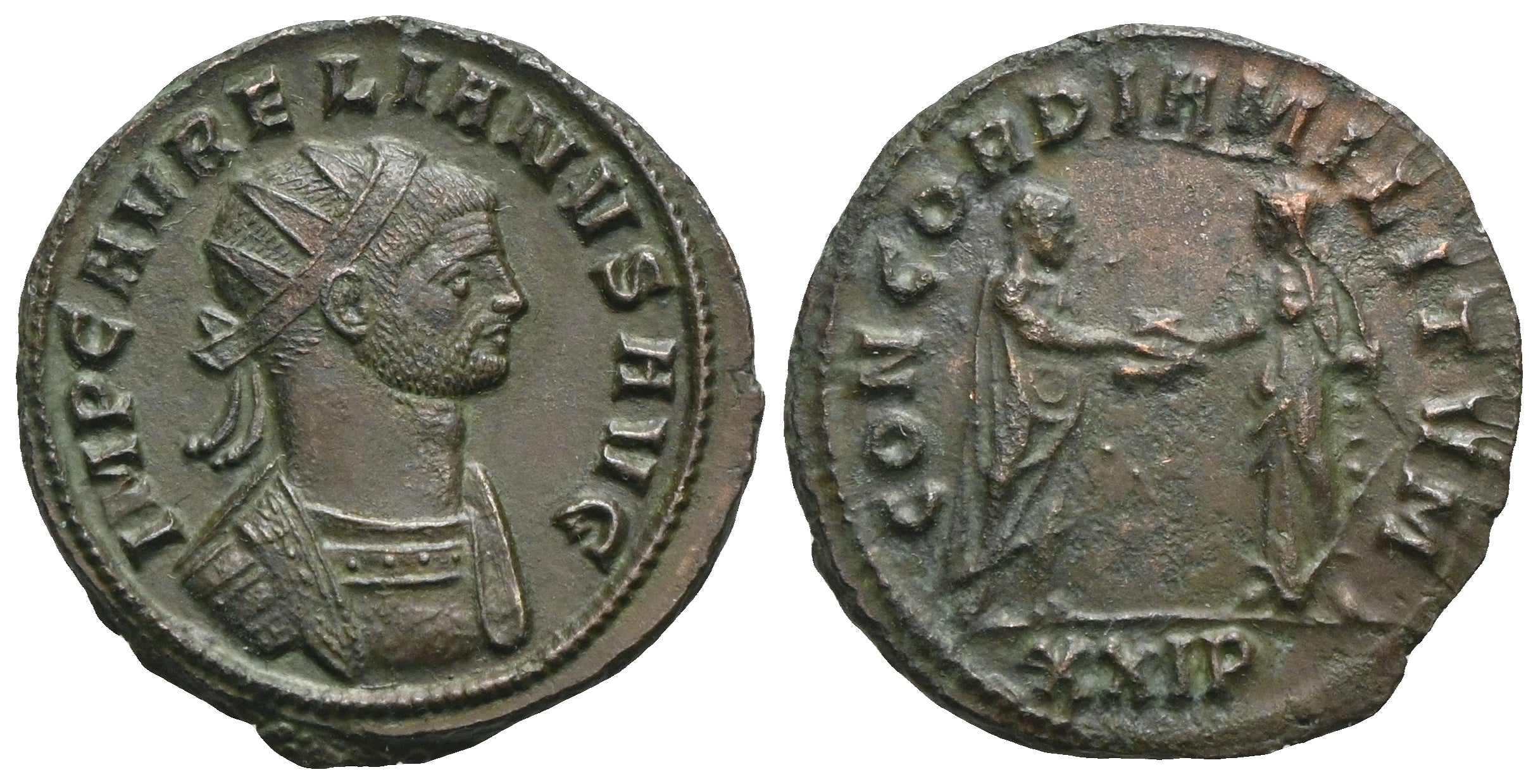 Römische Kaiserzeit - Antoninian 274-275, Siscia