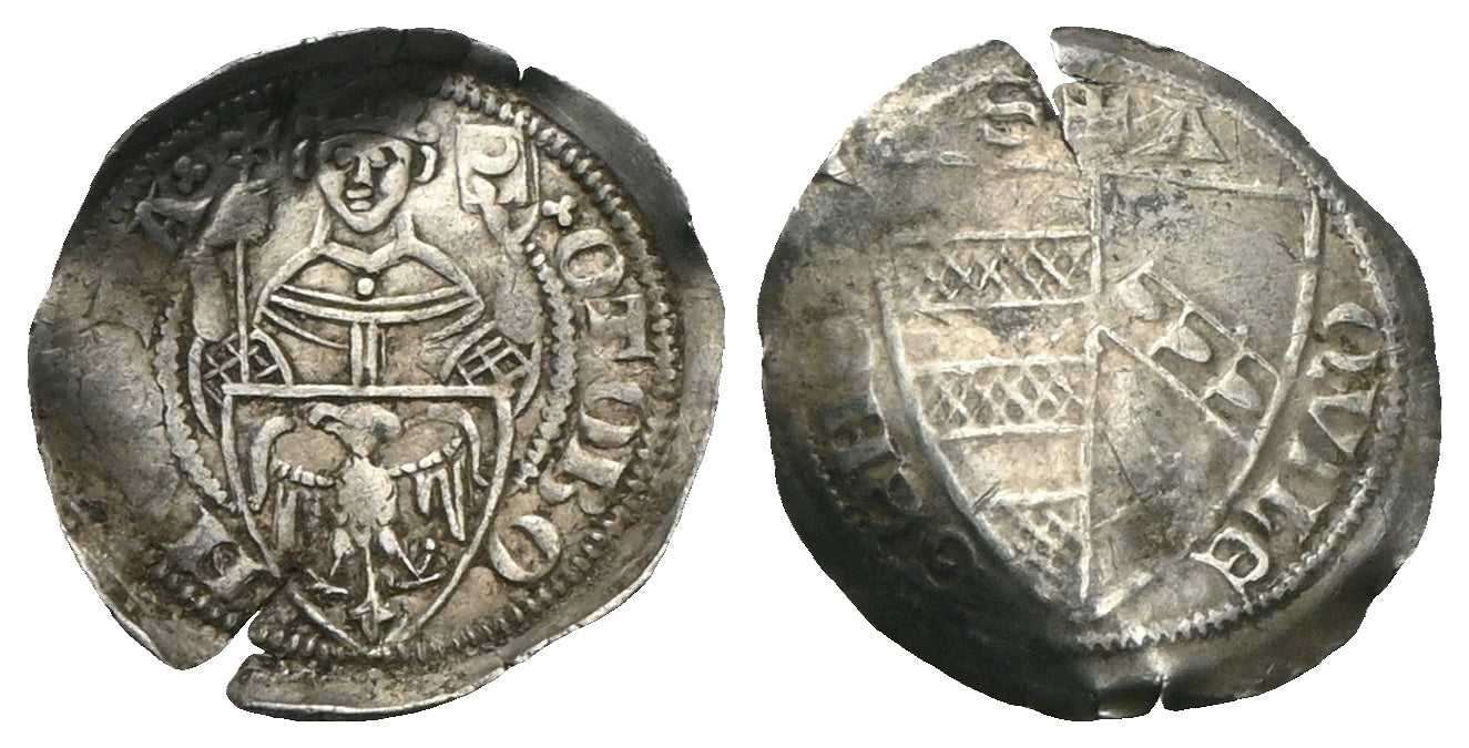 Italien - Denaro o.J. (um 1302), Aquileia