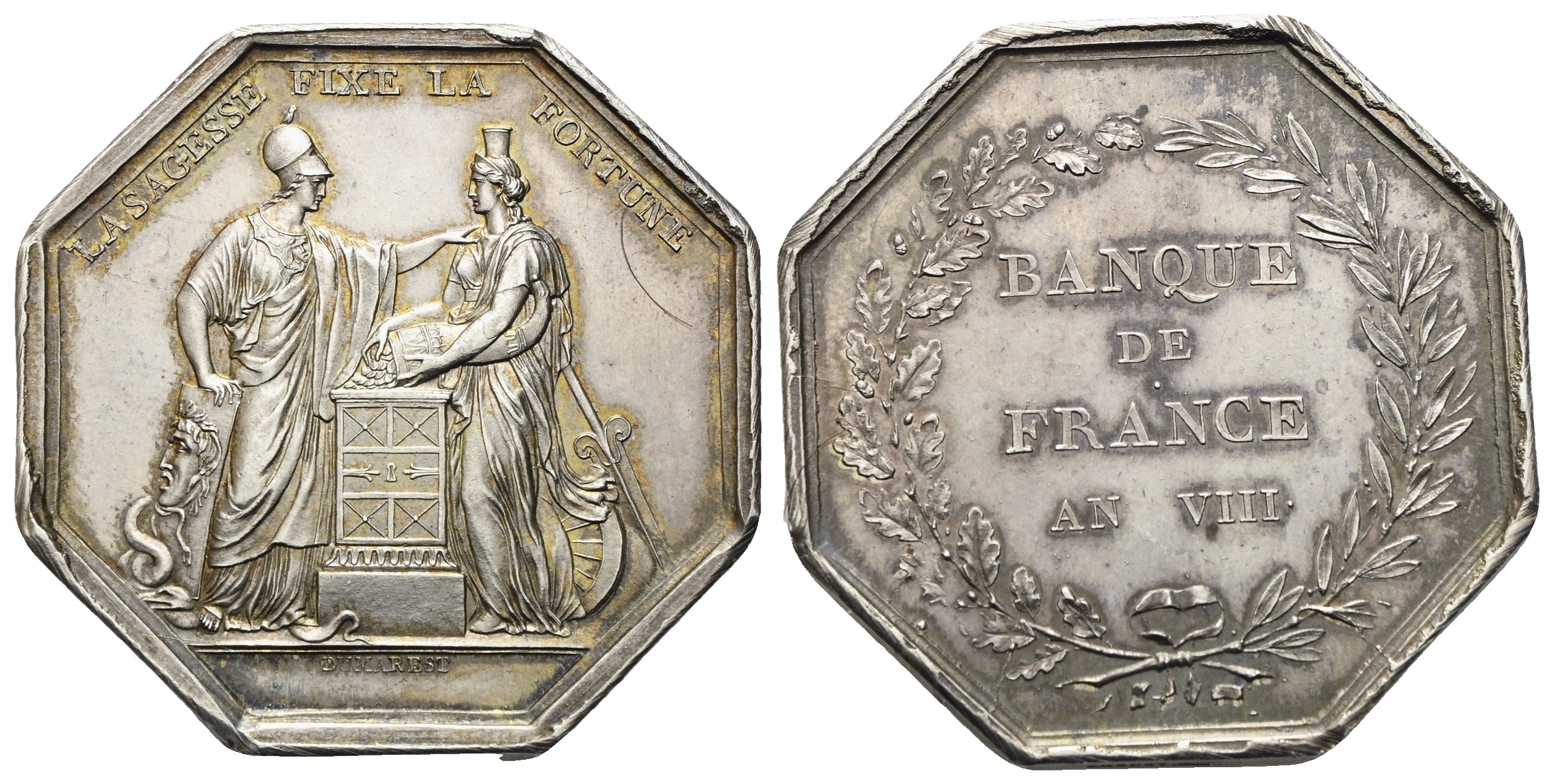 Frankreich - AR-Jeton AN VIII (1800)
