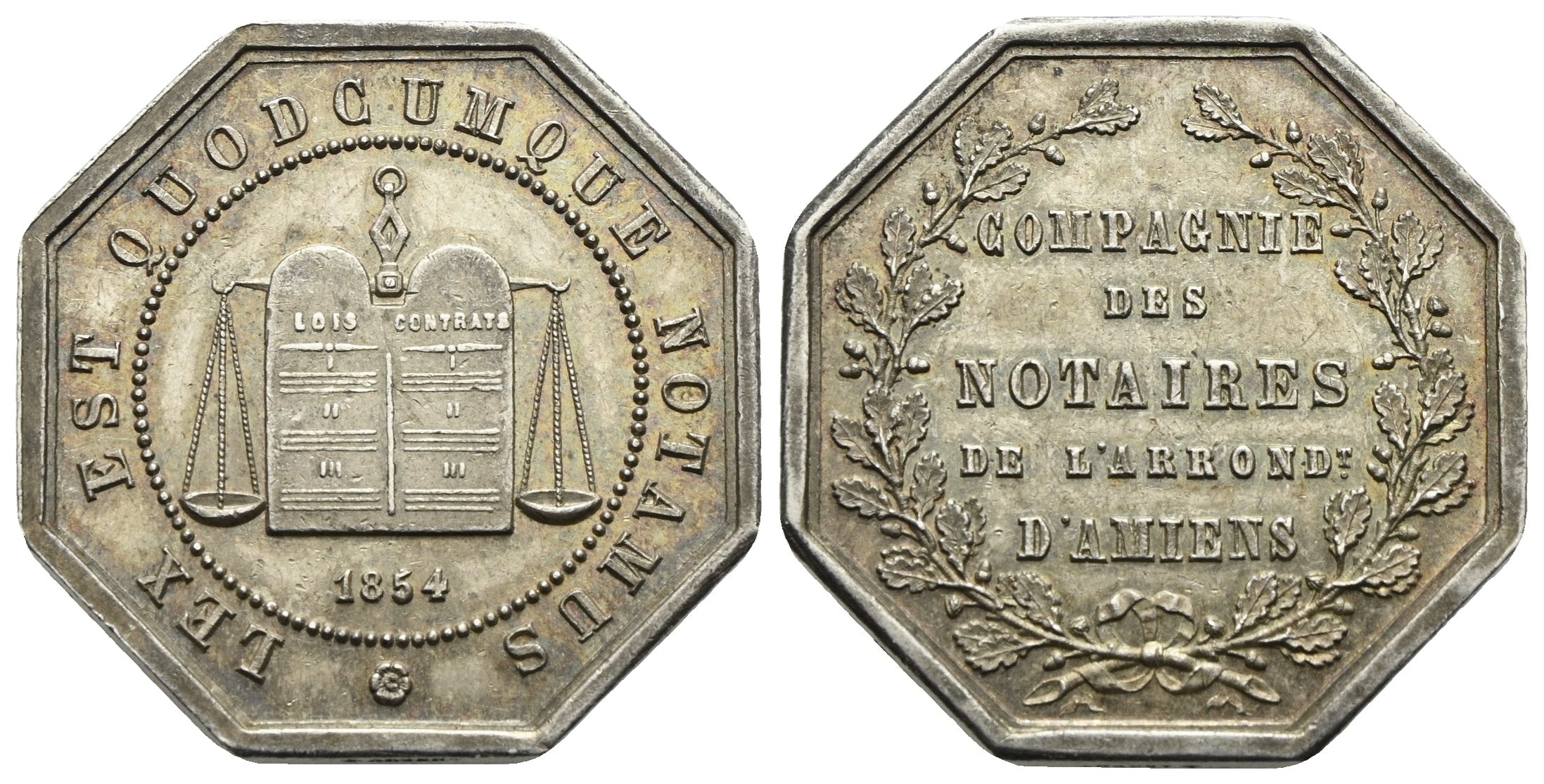 Frankreich - AR-Jeton 1854, Amiens
