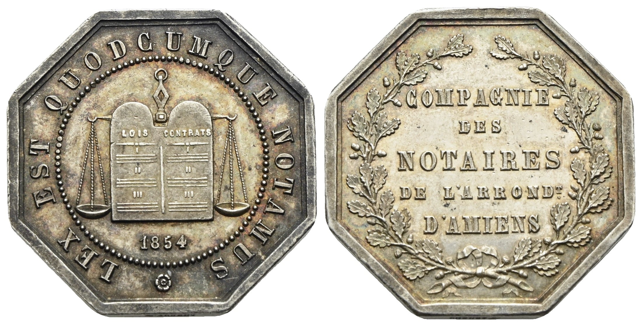 Frankreich - AR-Jeton 1854, Amiens
