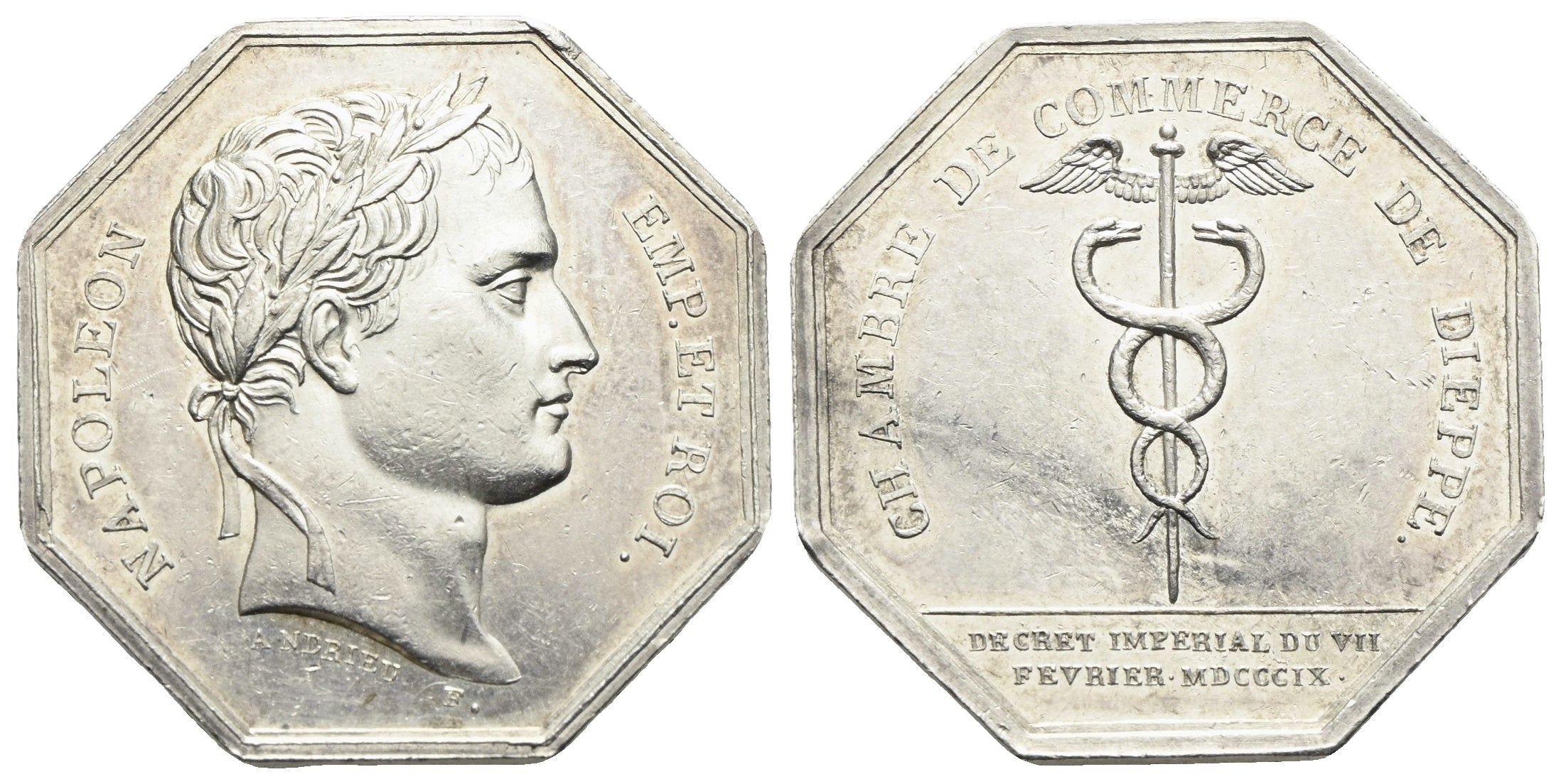 Frankreich - AR-Jeton 1809, Dieppe