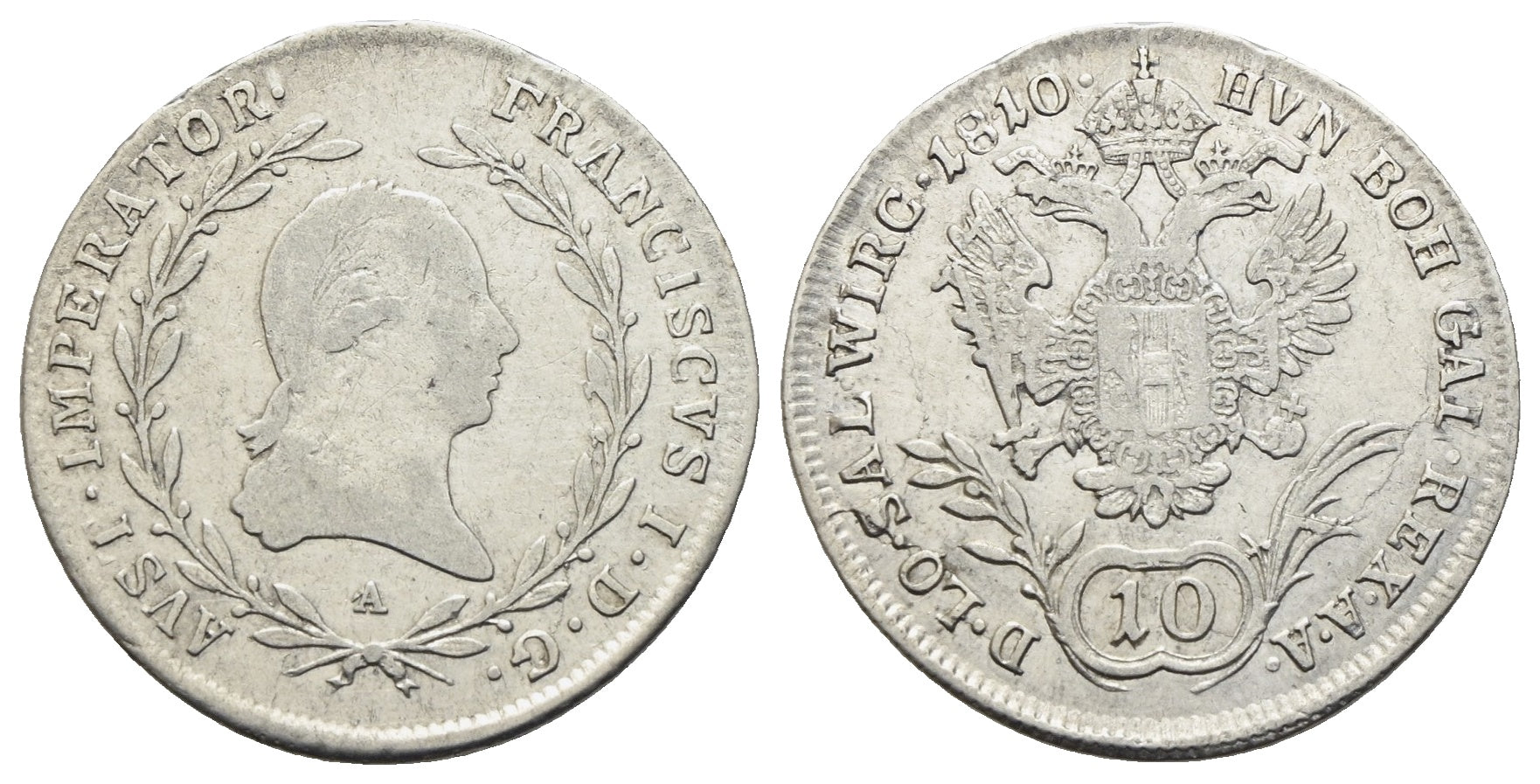 Österreich - 10 Kreuzer 1810 A