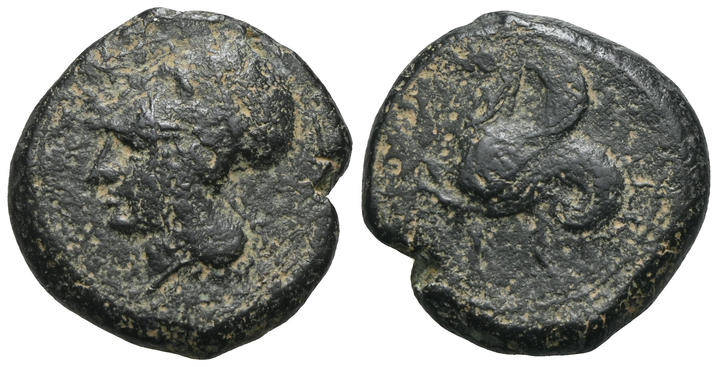 Sicilia - AE-Litra ca. 375-344 v. Chr., Syrakus