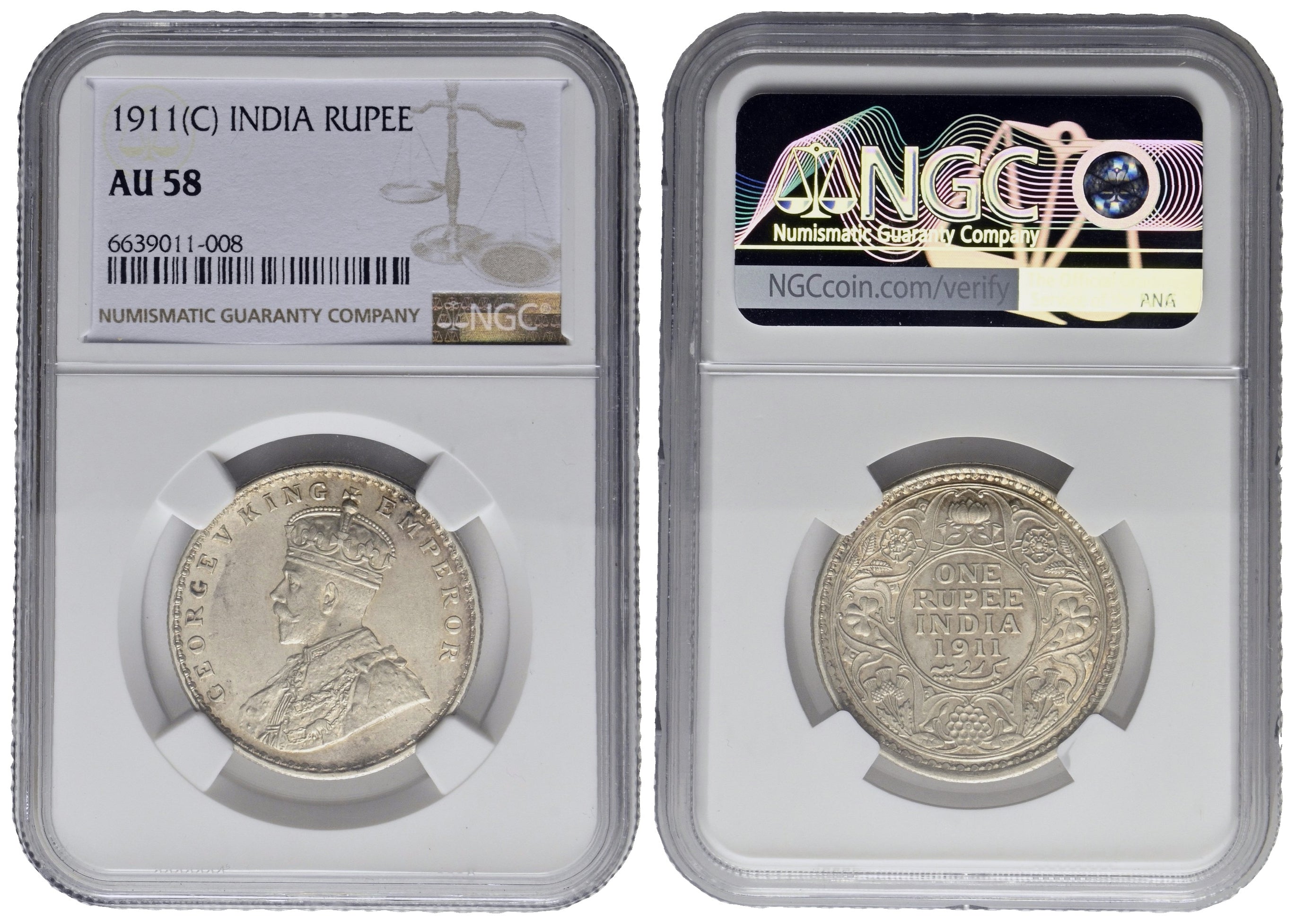 Indien - Britische Oberhoheit bis 1947 - Georg V. 1910-1936