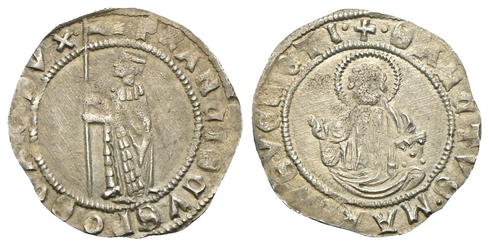 Italien - Grossone zu 8 Soldi o.J. (1423-1457), Venedig