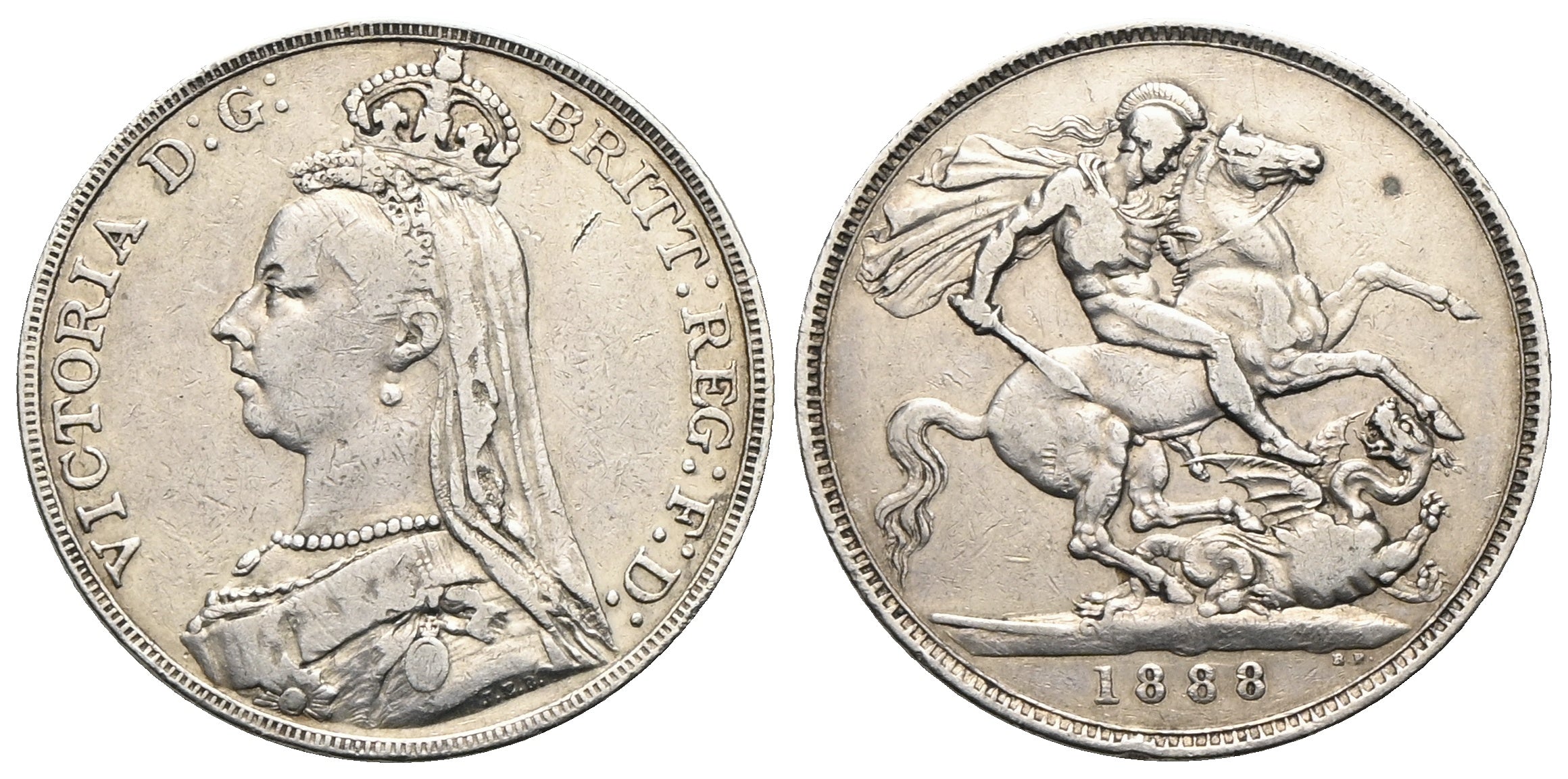 Großbritannien - Crown 1888