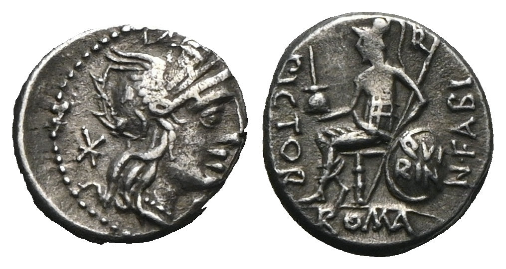 Römische Republik - Denar 126 v. Chr., Rom