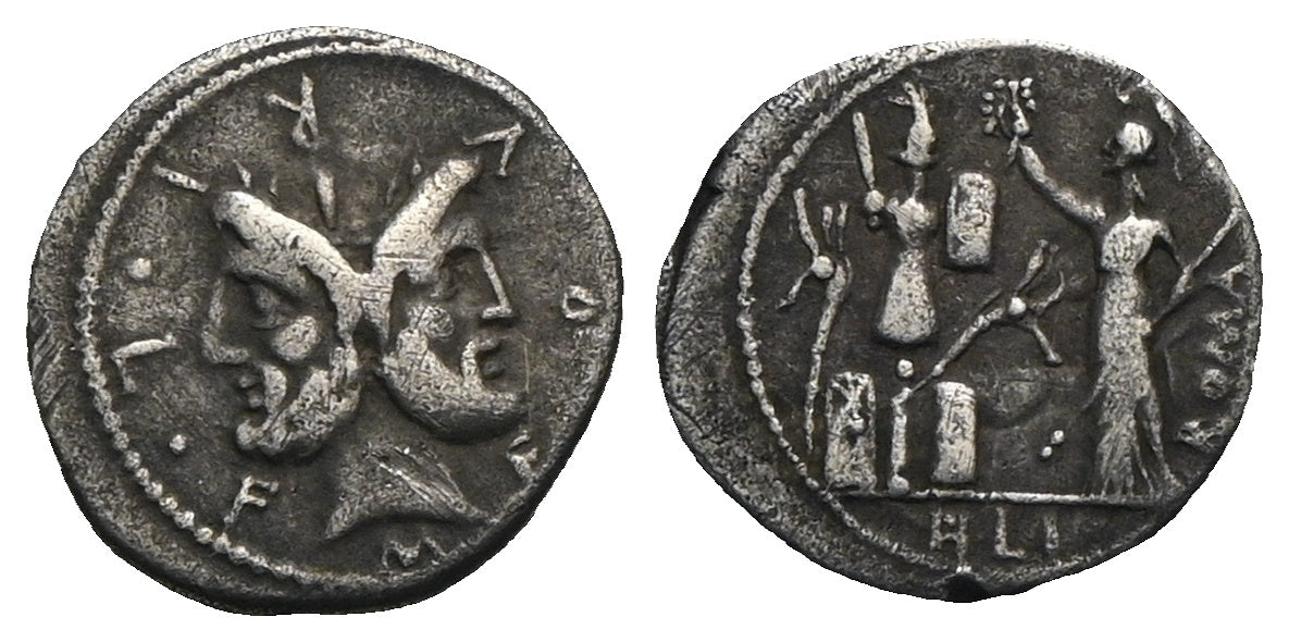 Römische Republik - Denar 119 v. Chr., Rom