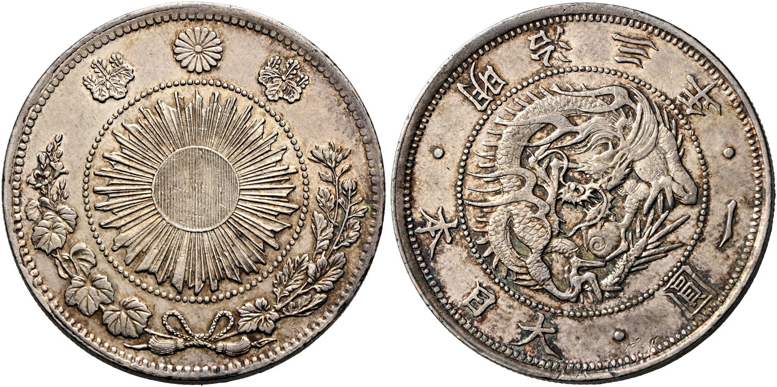Japan - 1 Yen Jahr 3 (1870)